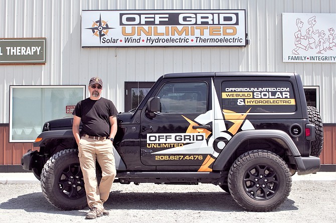 Rick Phebus founder of Off Grid Unlimited
