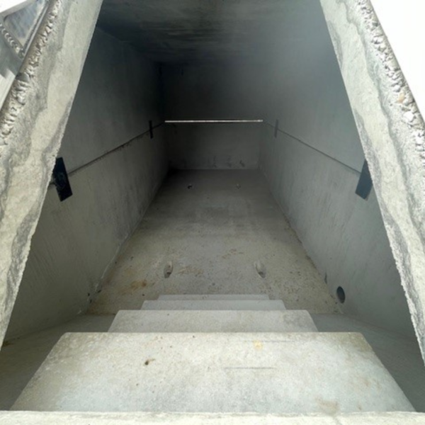concrete root cellar